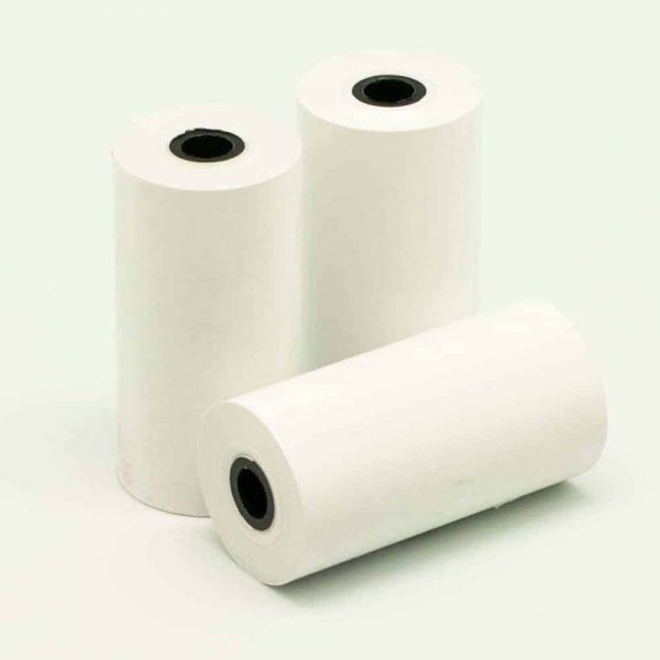Thermorollen 57x30x8 mm voor digitale tachografen. Duidelijke afdrukken, compact formaat en geleverd per drie rollen. Thermische Tachograafrollen 57x30x8 MM