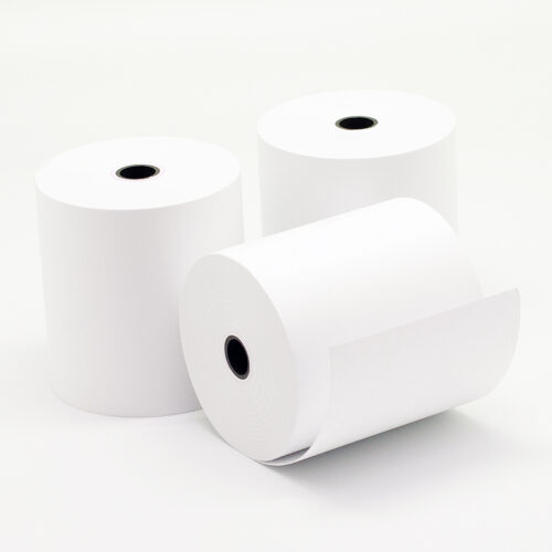 Thermische Kassarollen 76x70x12 MM – 55grs – per 50 rol - Afbeelding 2