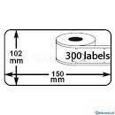 DPD Labels / Etiket voor Zebra Printer 100x150 - Afbeelding 3
